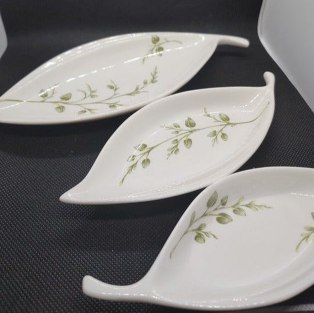 Partylite Ceramic Herbal Spring Nested Set